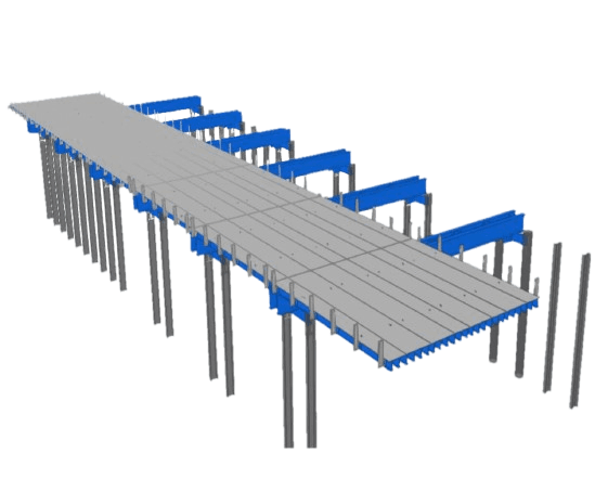 Modular Traffic Decking Features: